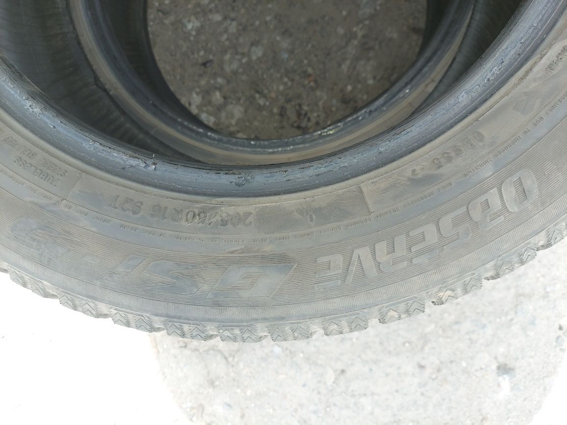 Шини Toyo Observe GSi-5 205/60 R16 92T, зимов, б/у