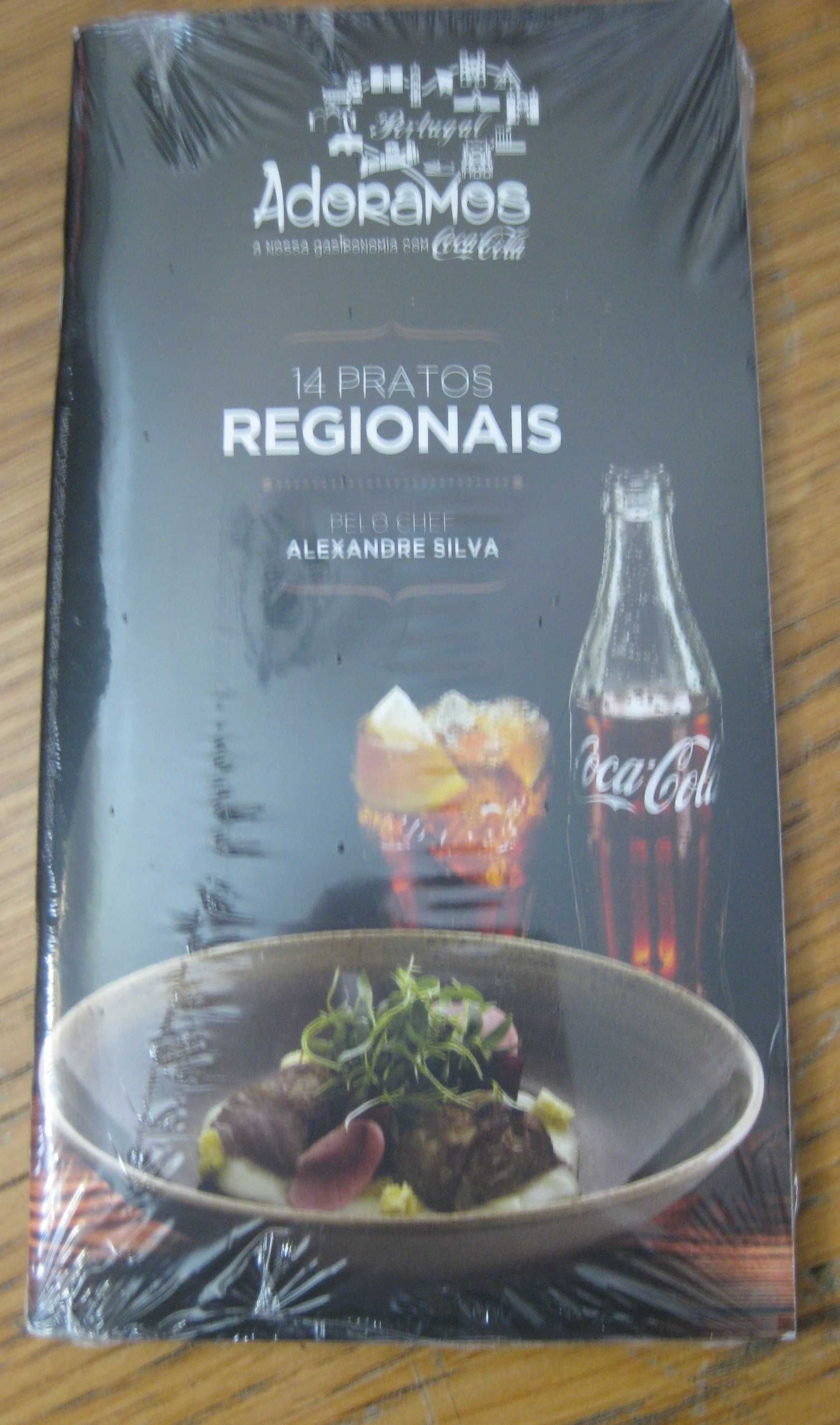 Livro 14 Pratos Regionais com Coca-Cola NOVO