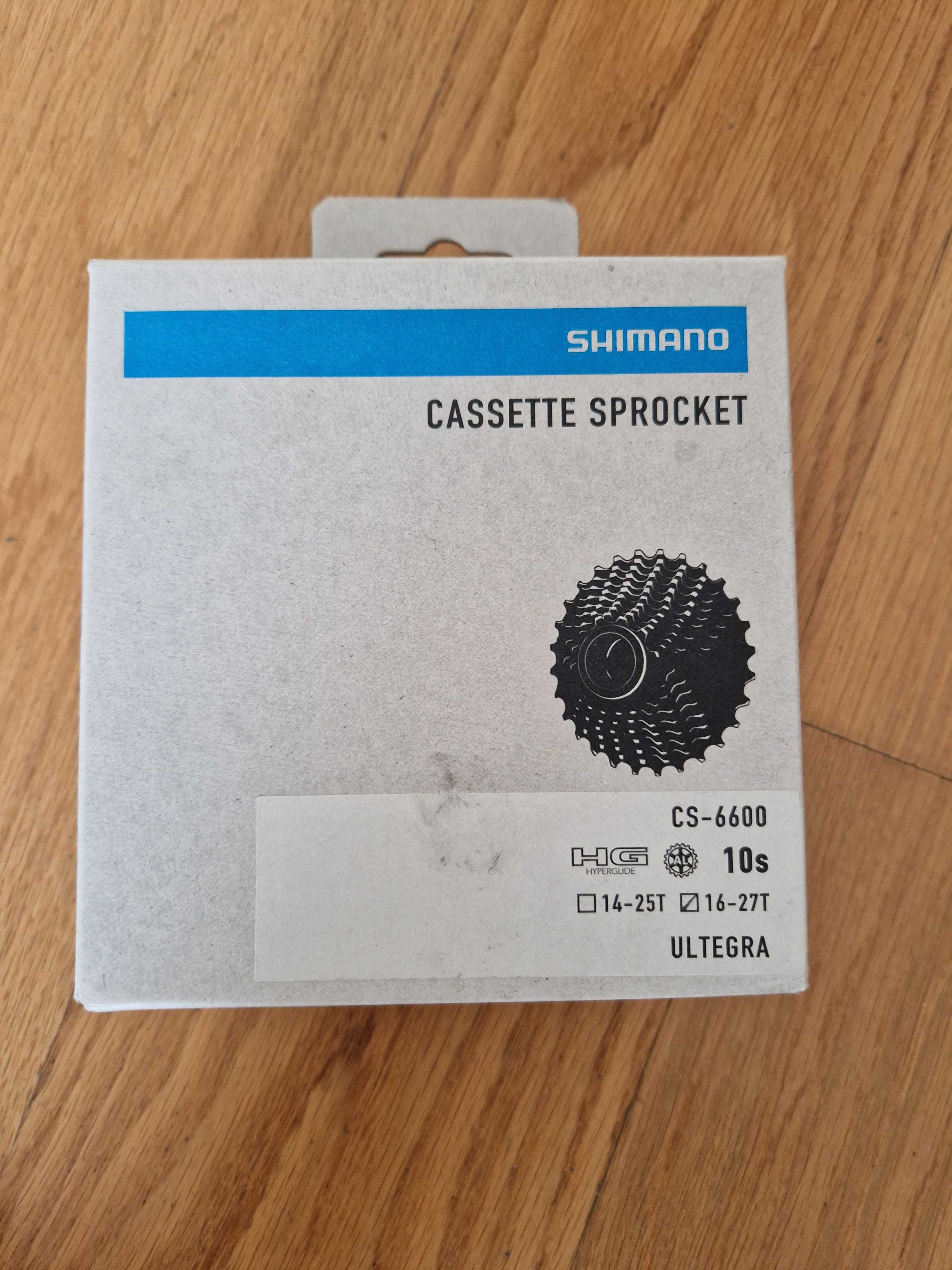 Cassette Shimano ULTEGRA CS-6600 - 10 velocid - 16 - 27 dentes Estrada