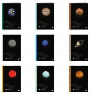 Zeszyt A5/60k Linia Planets (10szt), Elisa