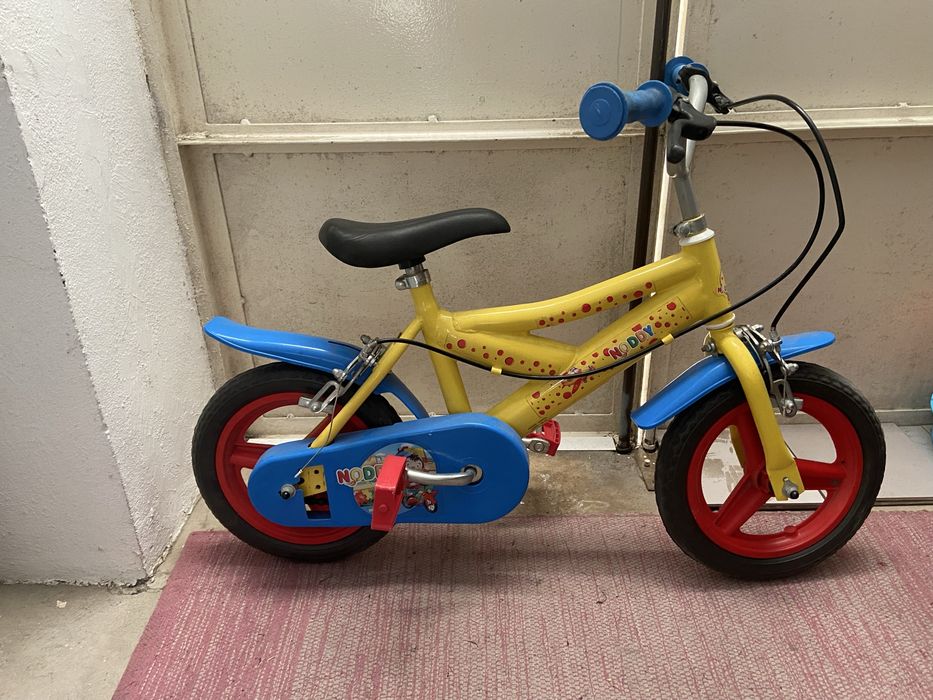Bicicleta de crianca do noddy