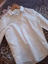 Біла класична жіноча сорочка блуза