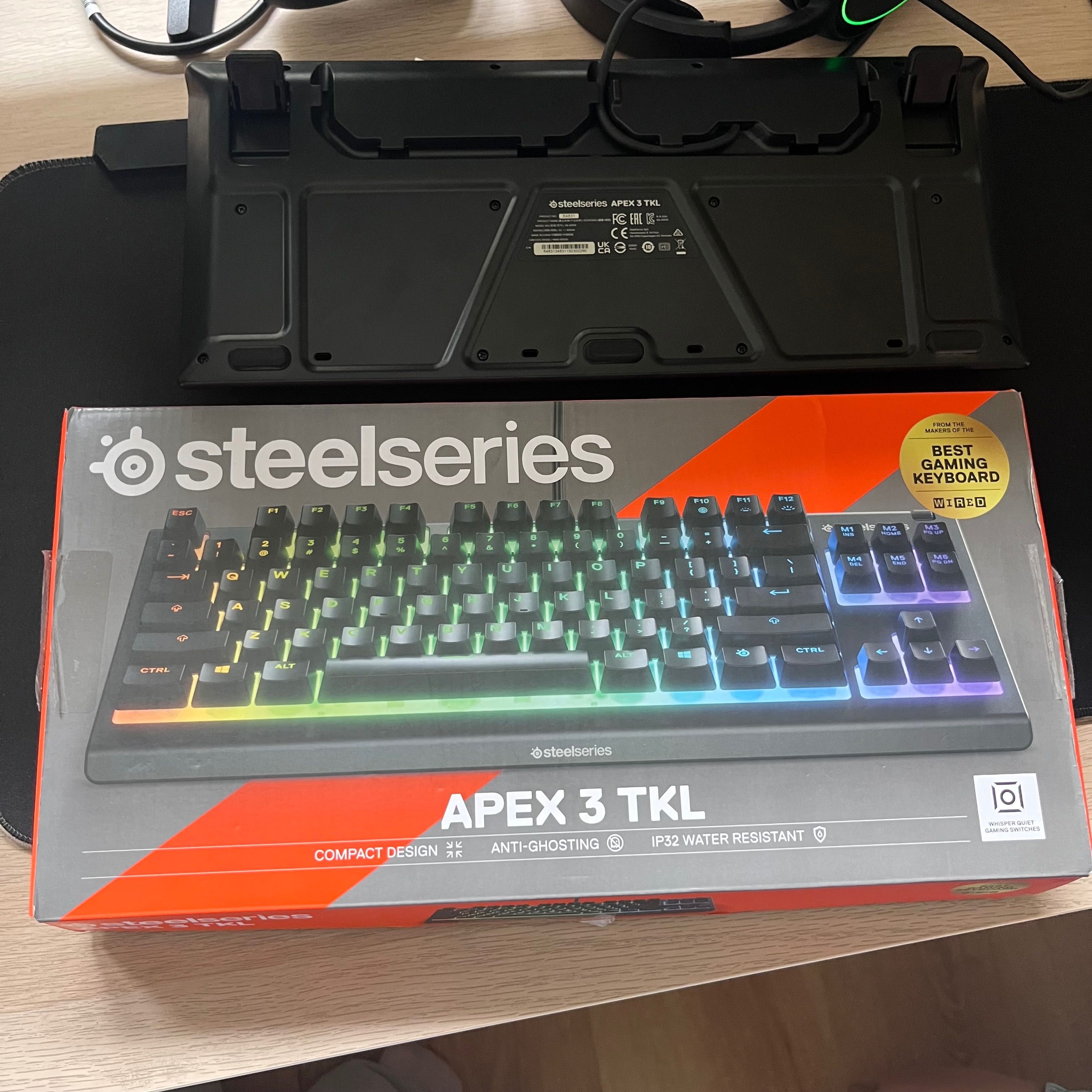 klawiatura steelseries apex 3 tkl
