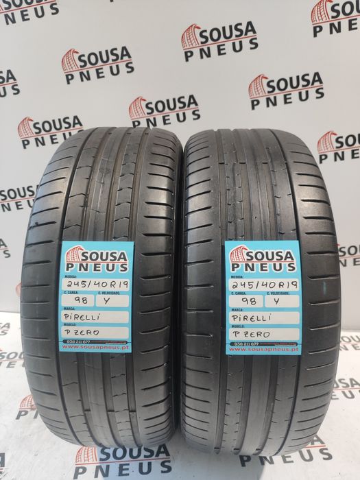 2 pneus semi novos 245-40R19 Pirelli - Oferta dos Portes