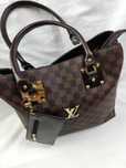 Torba damska Louis Vuitton brązowa kratka z saszetką