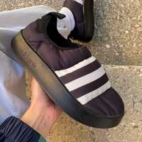 Жіночі тапочки дутики Adidas Coachella Scuba Black р36-41