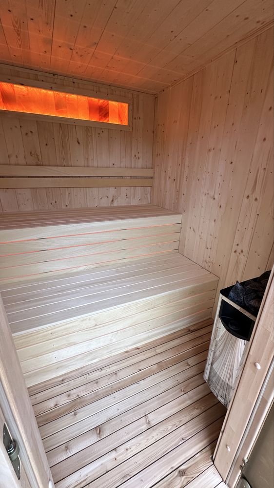 Sauna ogrodowa Modrzew