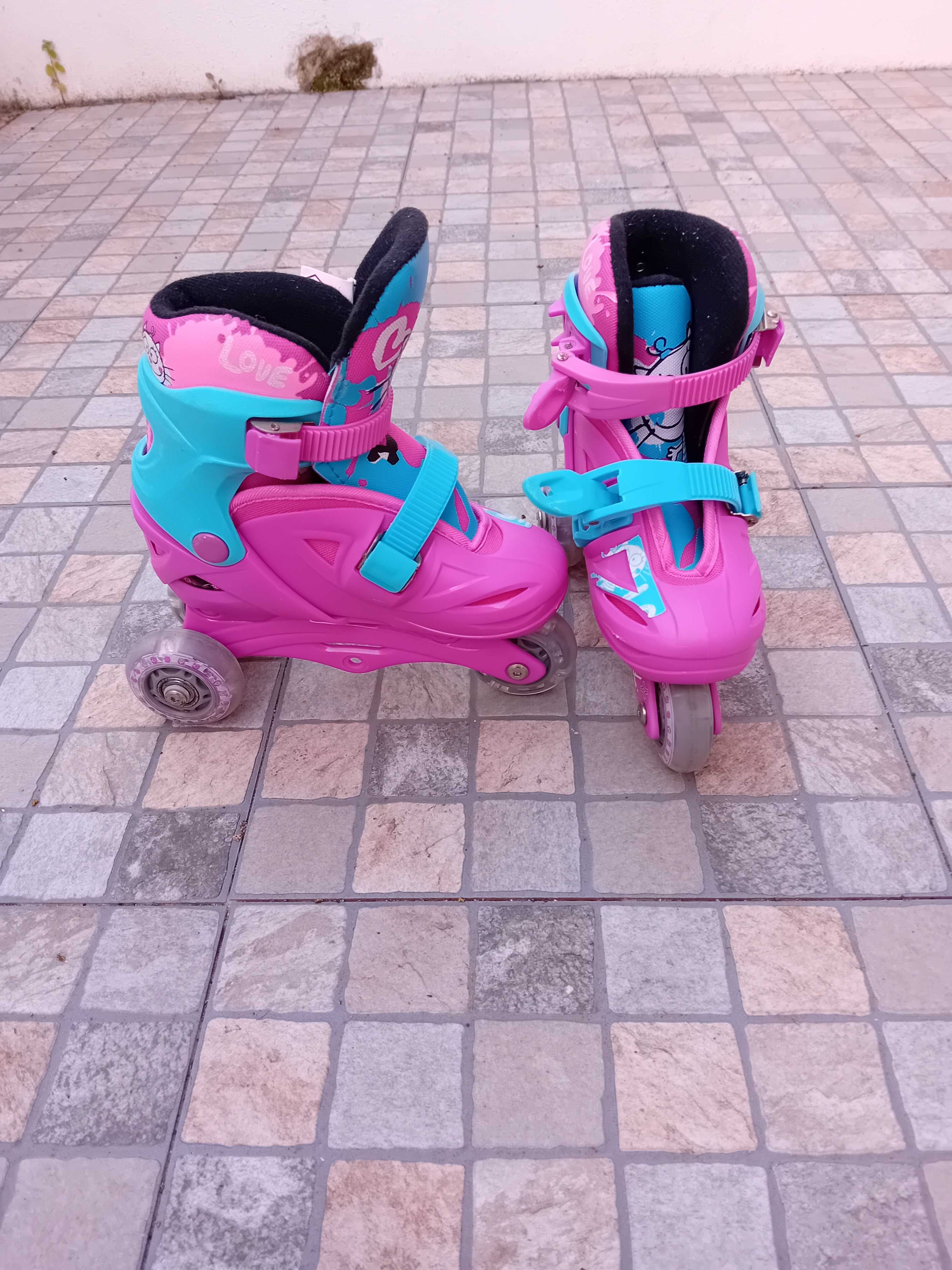 Patins criança regulável