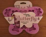 Foremka do lodu silikonowa Butterfly Joie Motyl