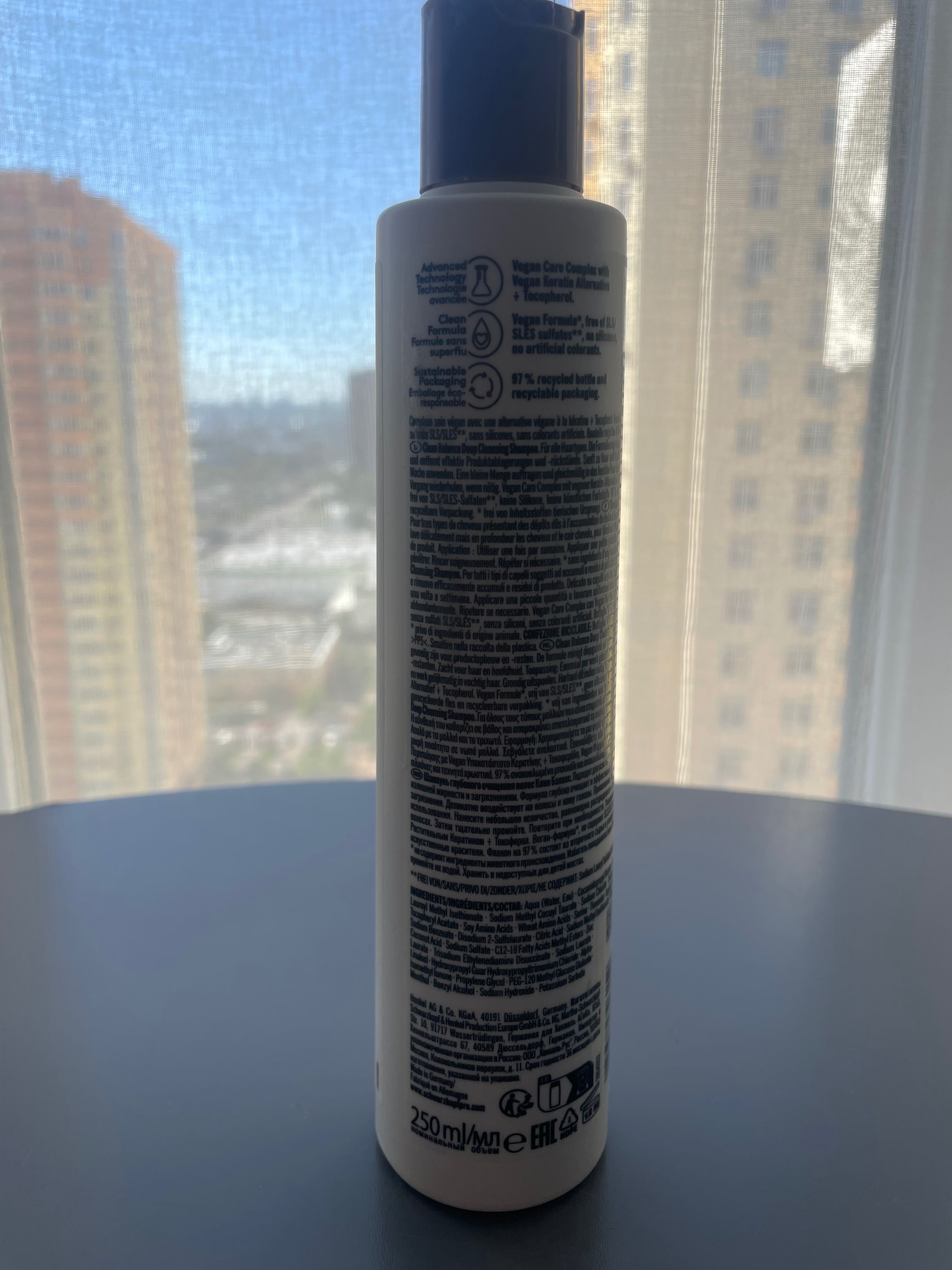 Шампунь глибокого очищення Schwarzkopf