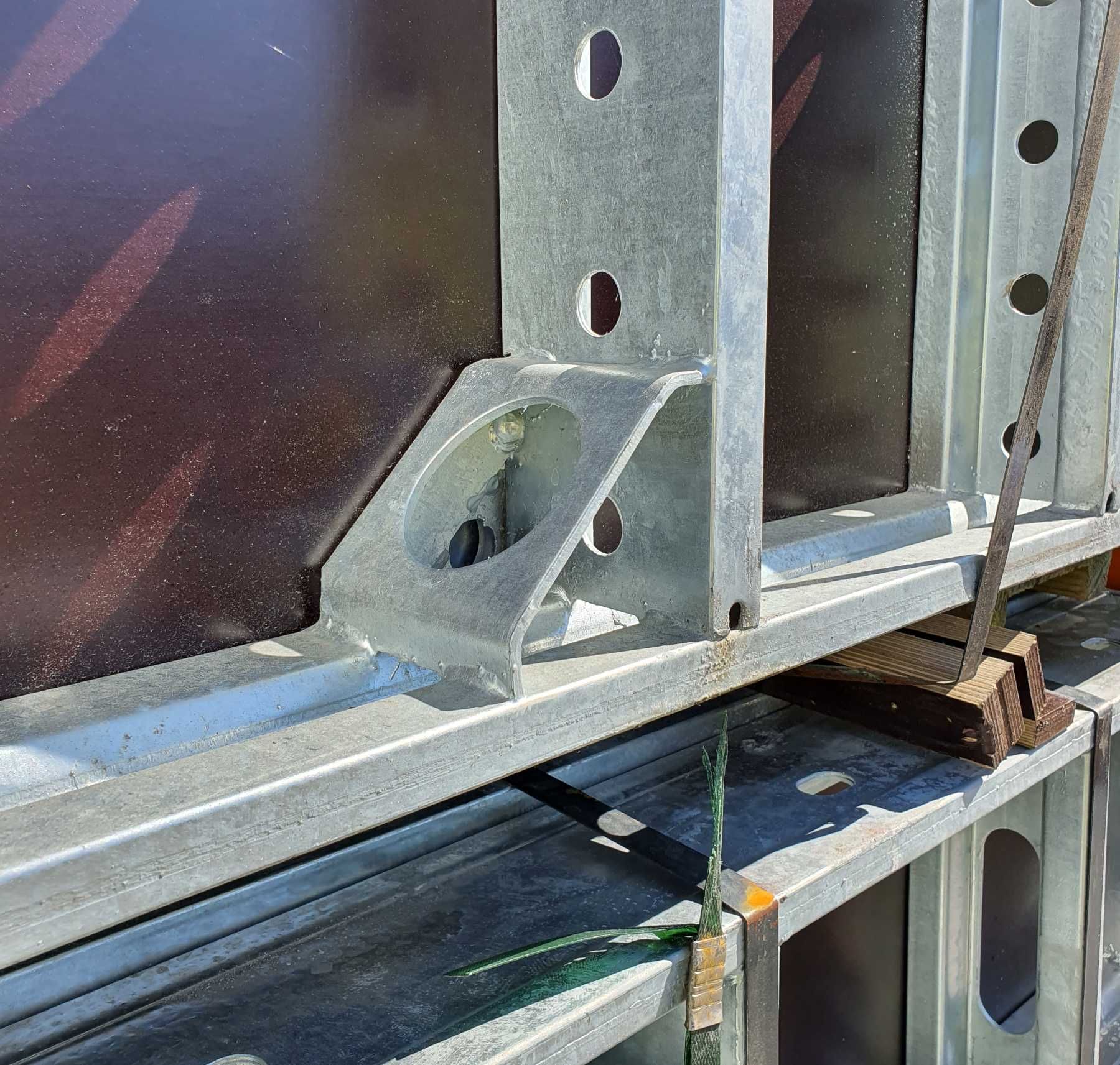 Szalunki ścienne pasujące do Rasto MidiBox 60kN zamki ściągi nakrętki