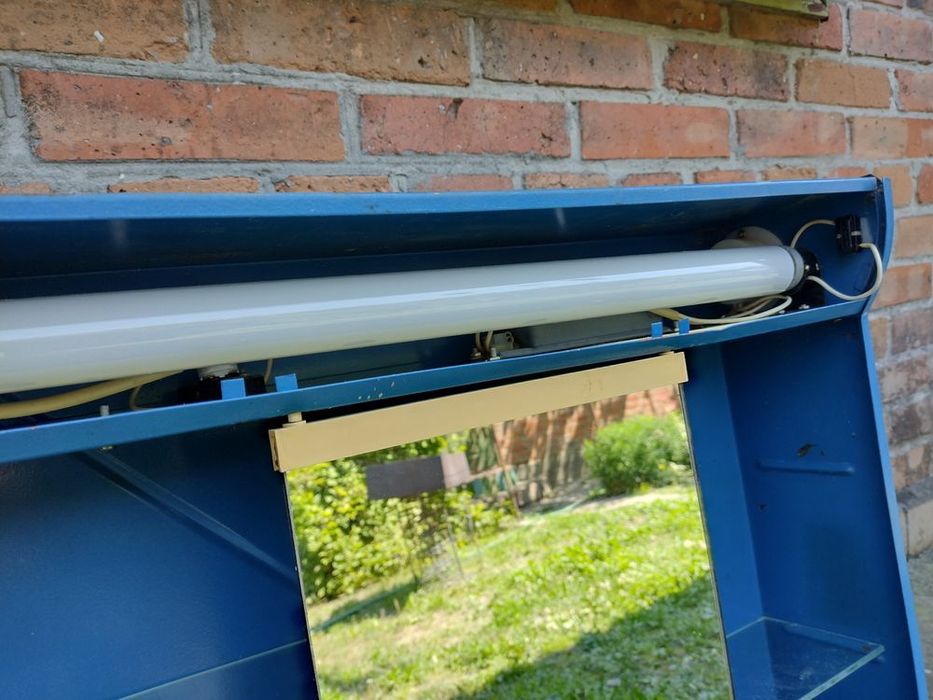 СССР металева підвісна полиця у ванну кімнату дзеркало полка шафа