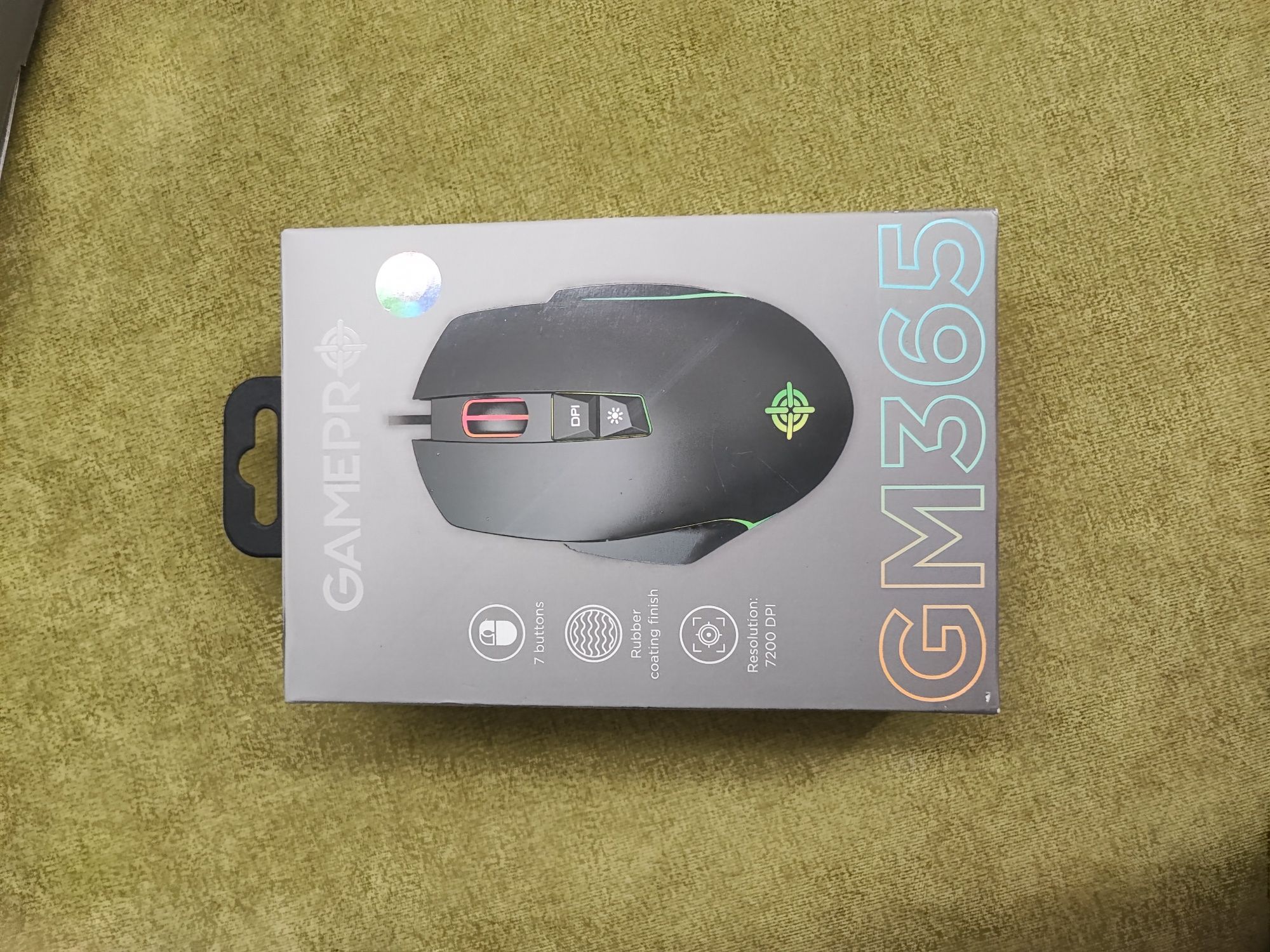 Миша GamePro Nitro USB Black (GM365)