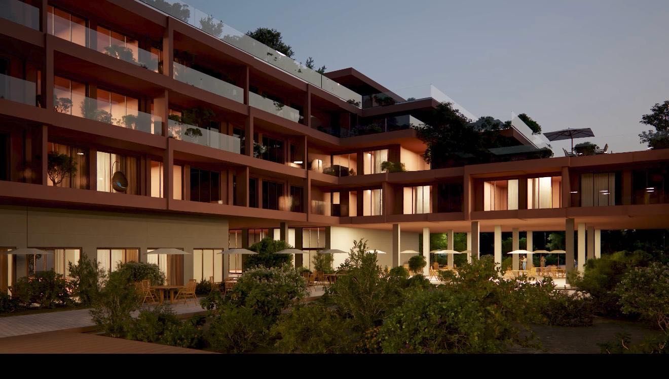 Apartament w Albanii. "SunSea", Golem