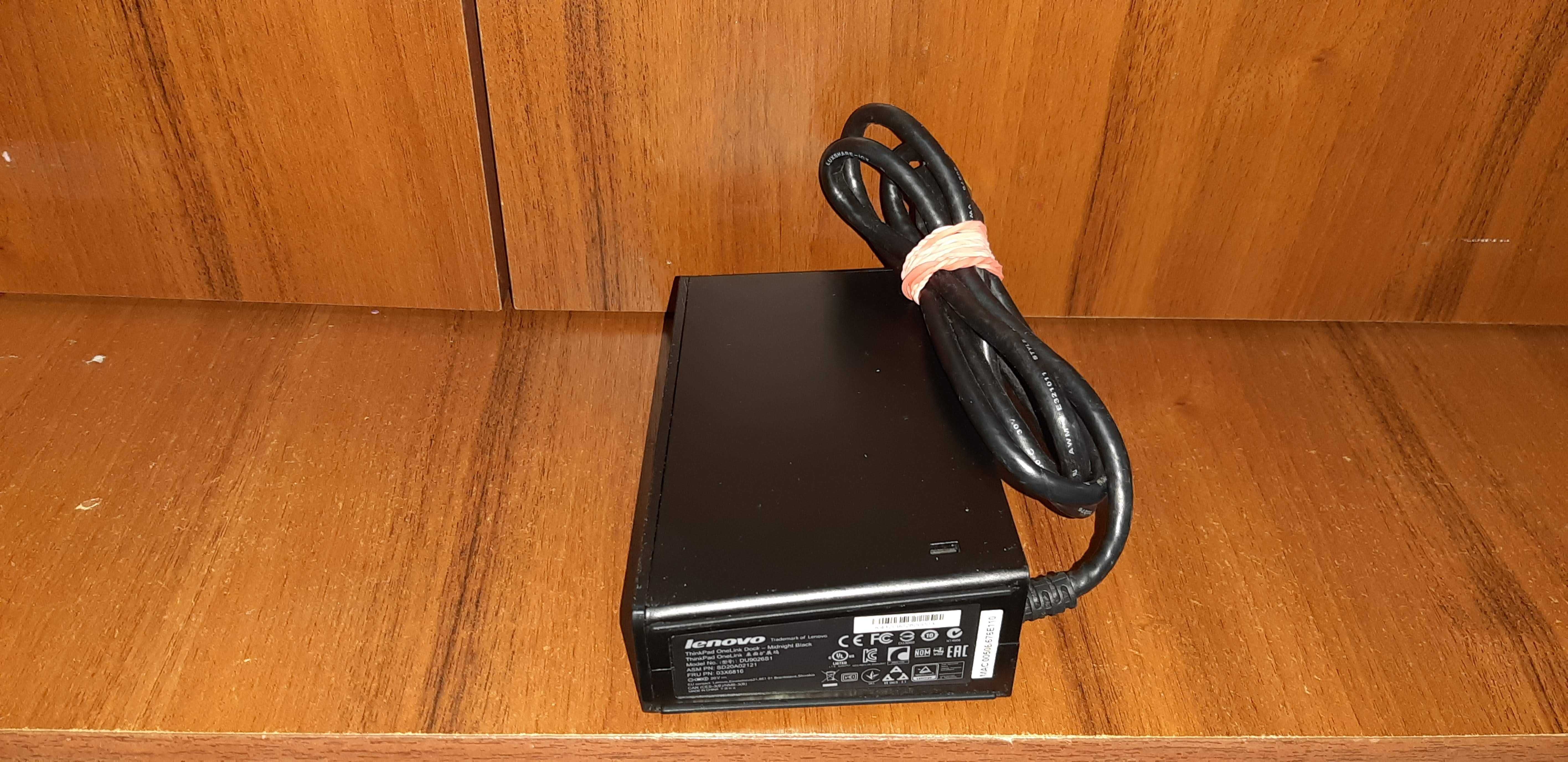 Док станція Lenovo ThinkPad OneLink Dock Midnight DU9026S1