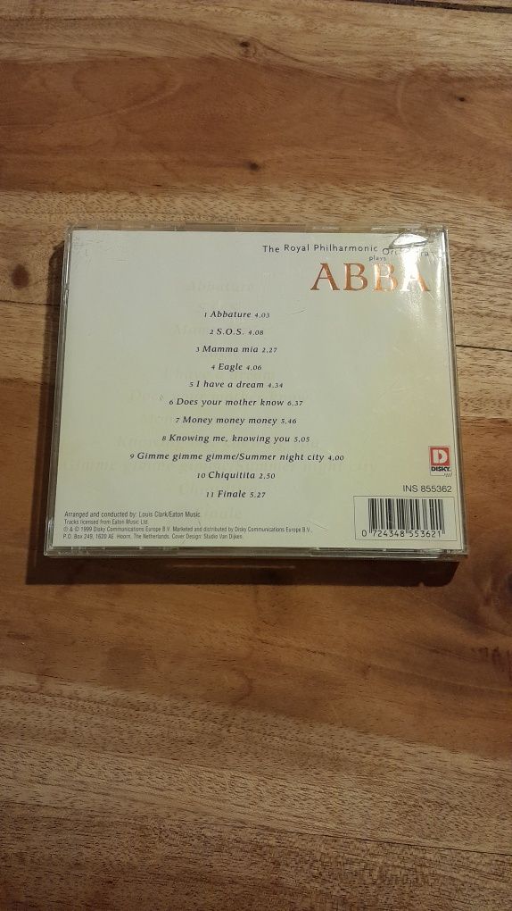 Cd The Royal philharmonic orchestra plays ABBA conducted by louis clar