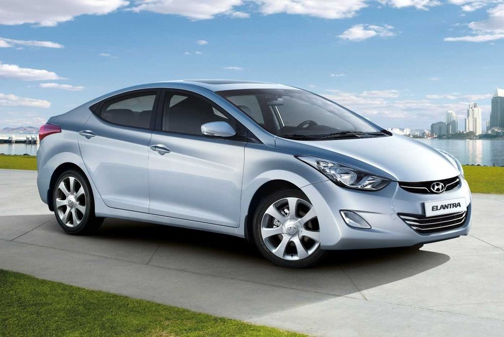 Hyundai Elantra (MD-UD) Передние пружины Hyundai Elantra 2011-15