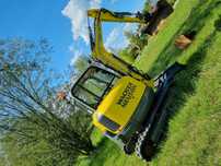 WACKER NEUSON EZ38 Minikoparka 4tony 2015r 2399h z Norwegii JAK NOWA