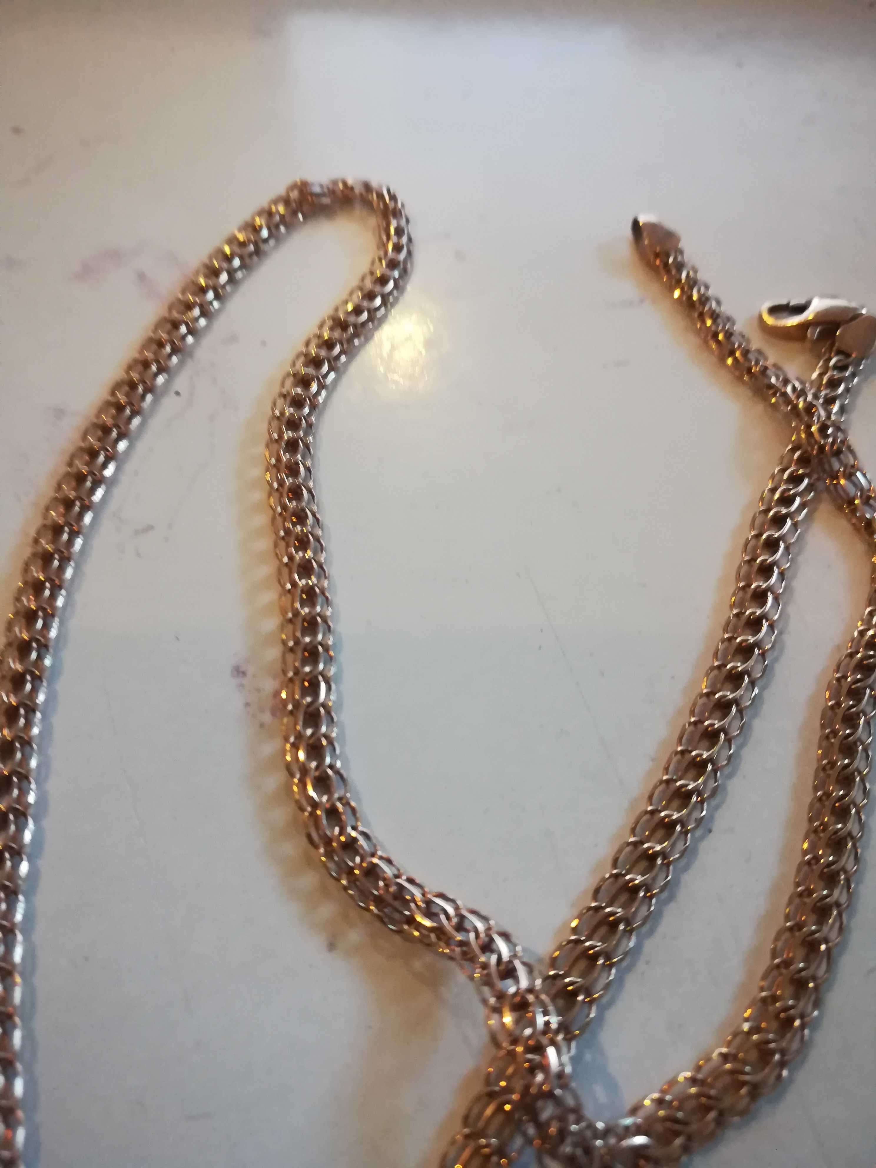 Łańcuszek złoty, 585, 10,5g, 49cm