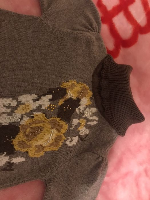 Gorro, cachecol e vestido mayoral 4 e 6 anos