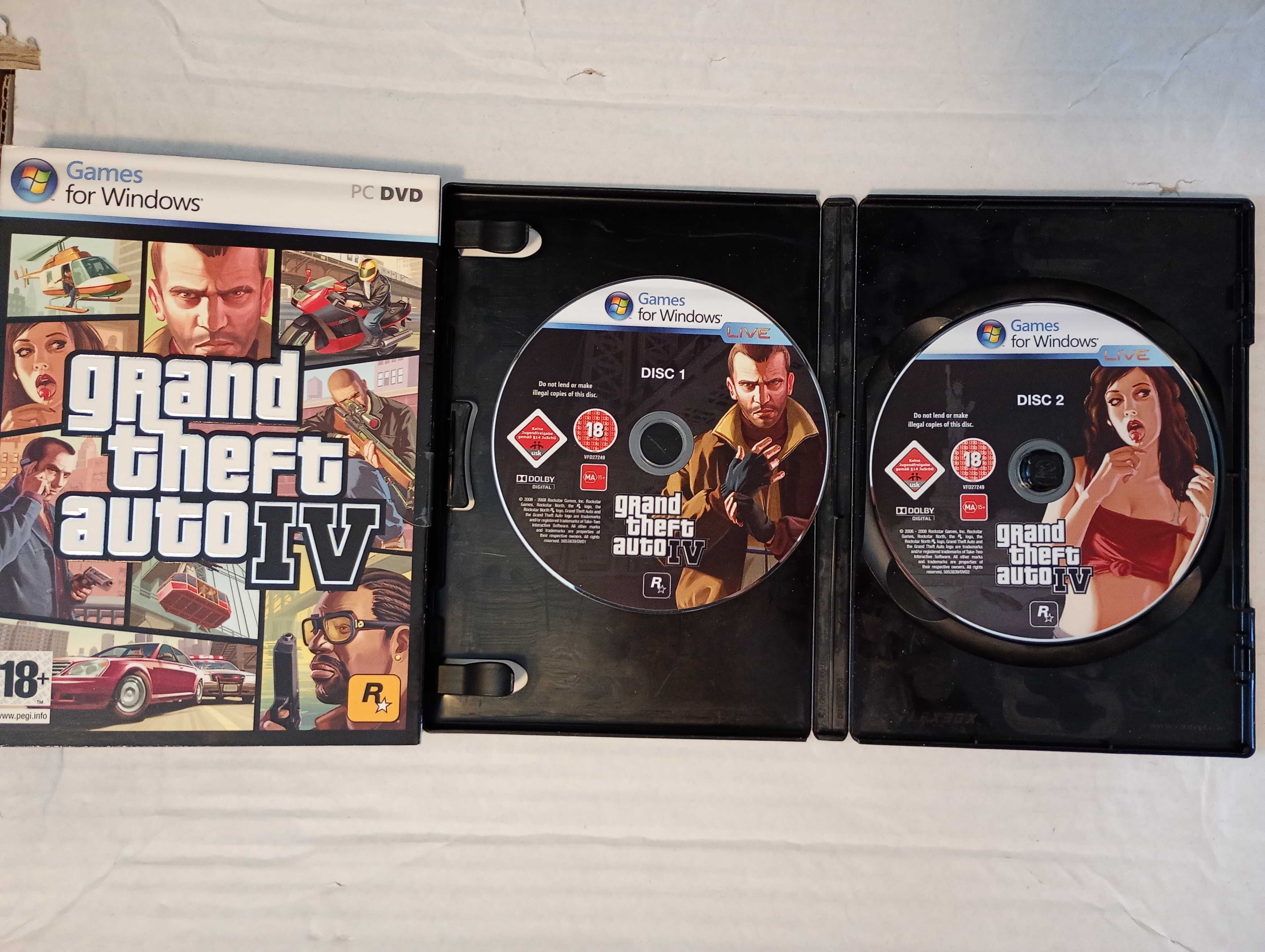 GTA 4 PC (Grand Theft Auto 4) wraz z ważnym kodem (opis)