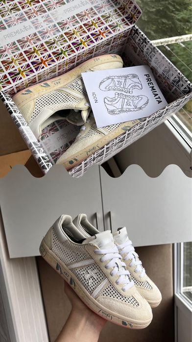 39 / Оригінальні кеди Premiata  Bonnie-d 6772
