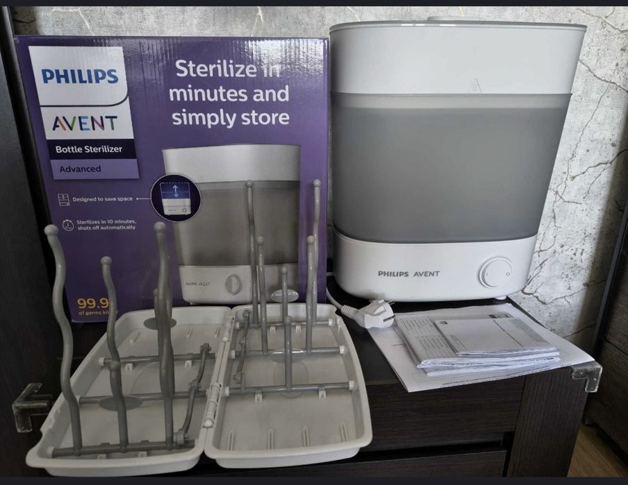 Sprzedam nowy sterylizator parowy Philips Avent SCF291/00 + suszarka