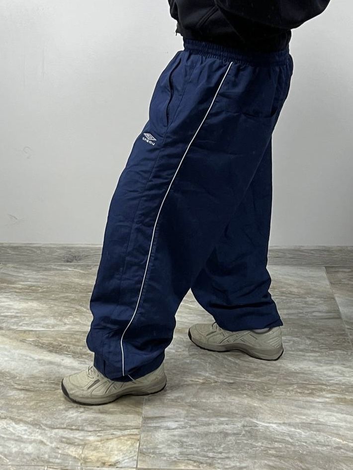 Вінтажні широкі штани Umbro Trackpants Loose baggy широкие штаны умбро