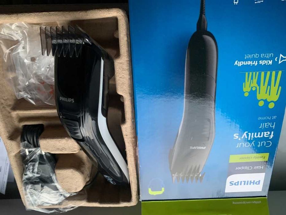 Maszynka do włosów Philips bezpieczne ostrza idealna dzieci dorosłych