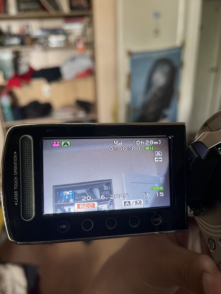 kamera jvc gz ms camcorder