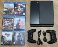 Konsola PS4 FAT 500GB SSD + Pady Sony + Gry na PlayStation Gratis