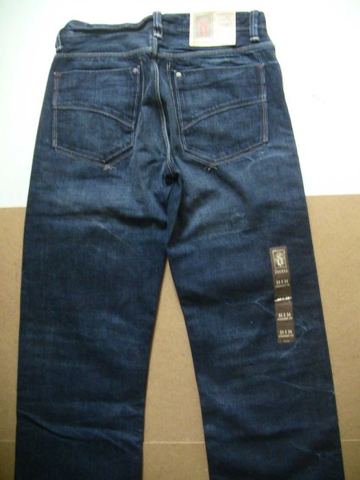 Мужские американские классические винтажные джинсы DECREE раз 33/34,