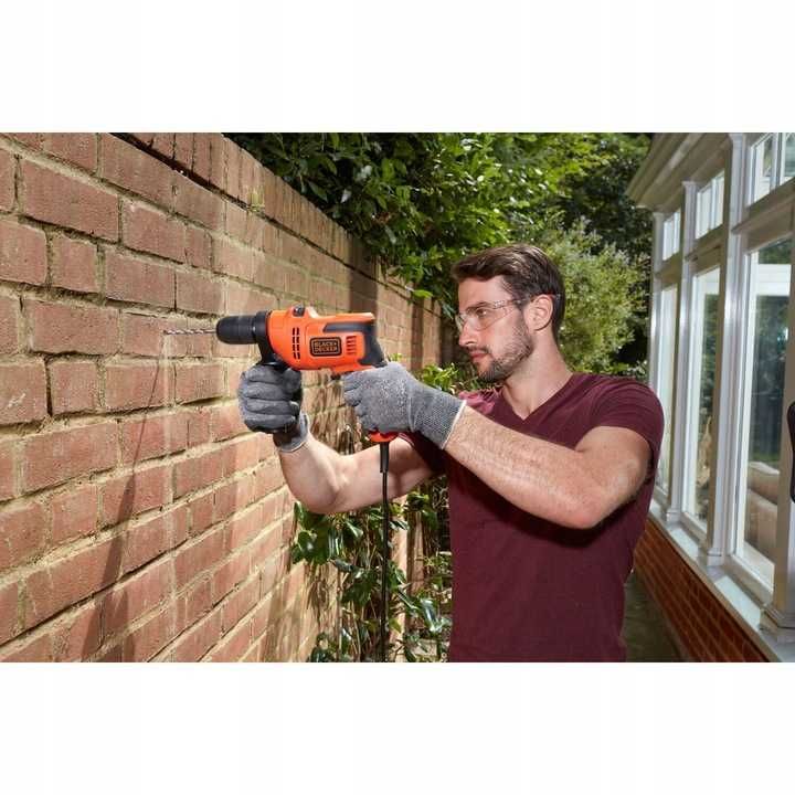 BLACK+DECKER wiertarka udarowa 500W BEH200