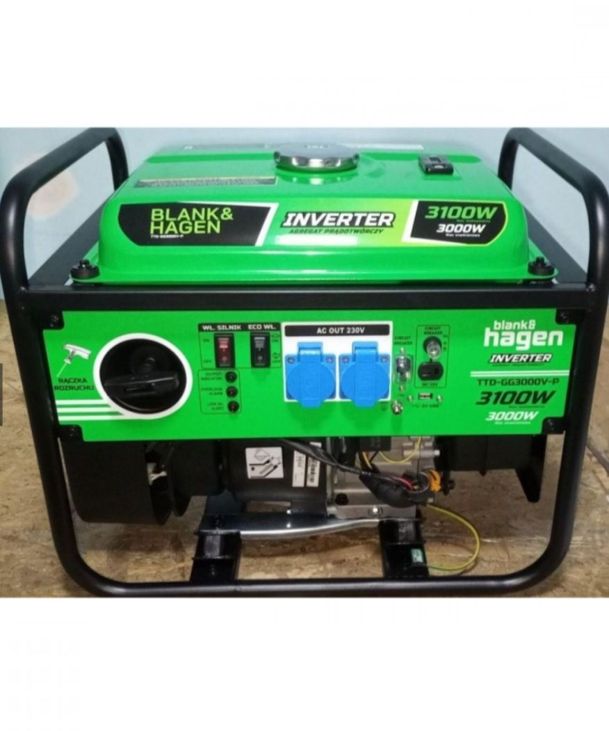 Генератор інверторний HAGEN TTD-GG3000V-P 3,1 кВт
