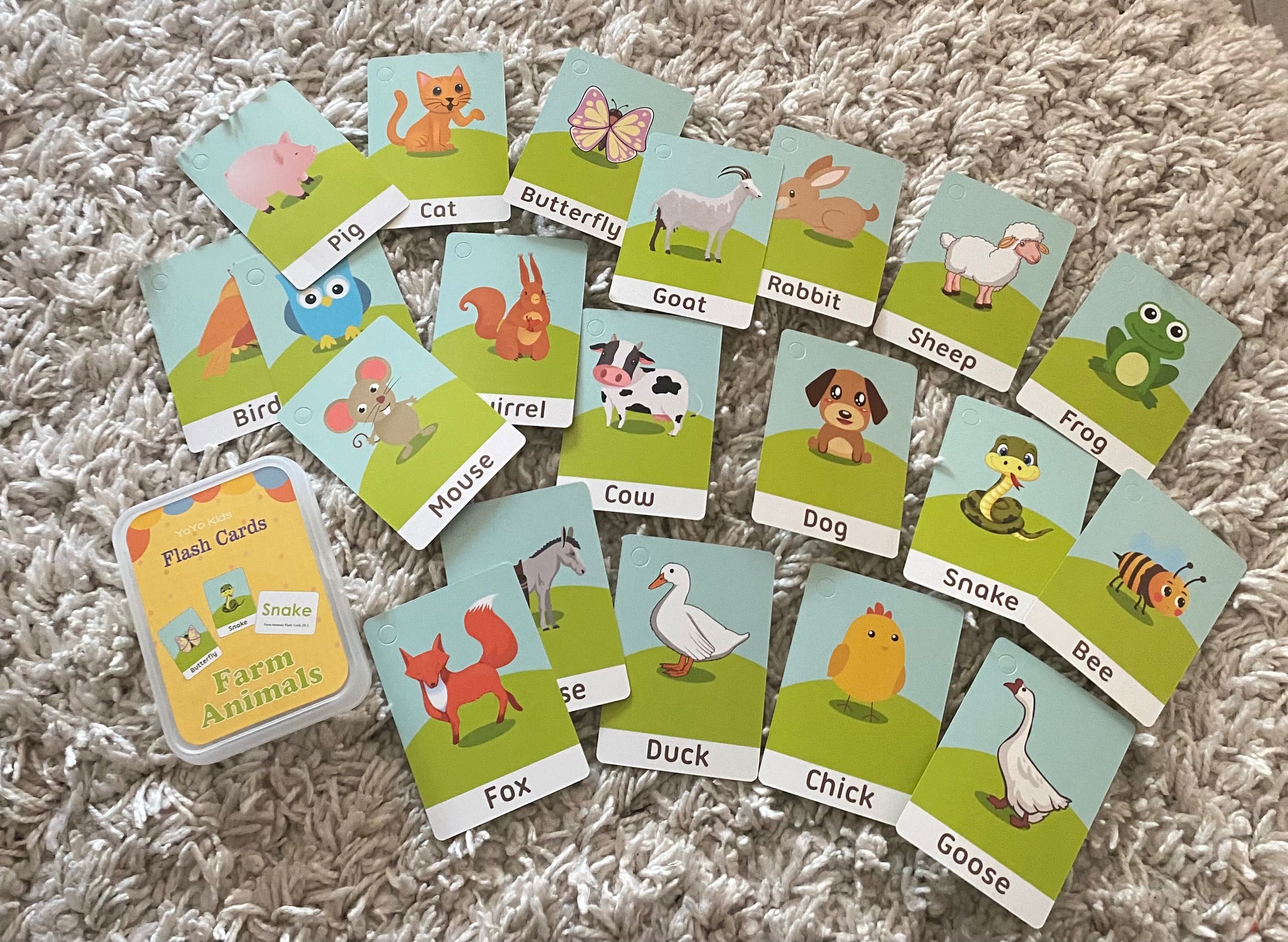 Картки для вивчення англійської 3-6 роки/ картки Домана