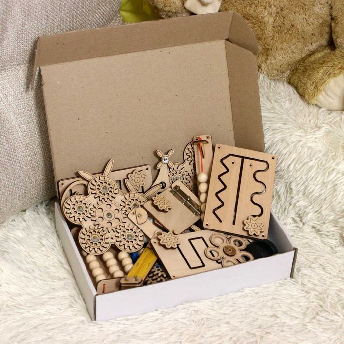 Деталі комплектуючі аксесуари до бізіборда, бізікуба, сенсорної стіни