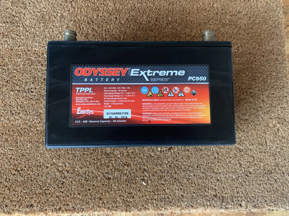 BATERIA Competição ODYSSEY EXTREME PC950