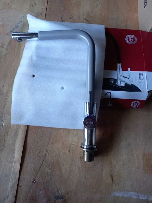 BATERIA kuchenna zlewozmywakowa MILO Chrom