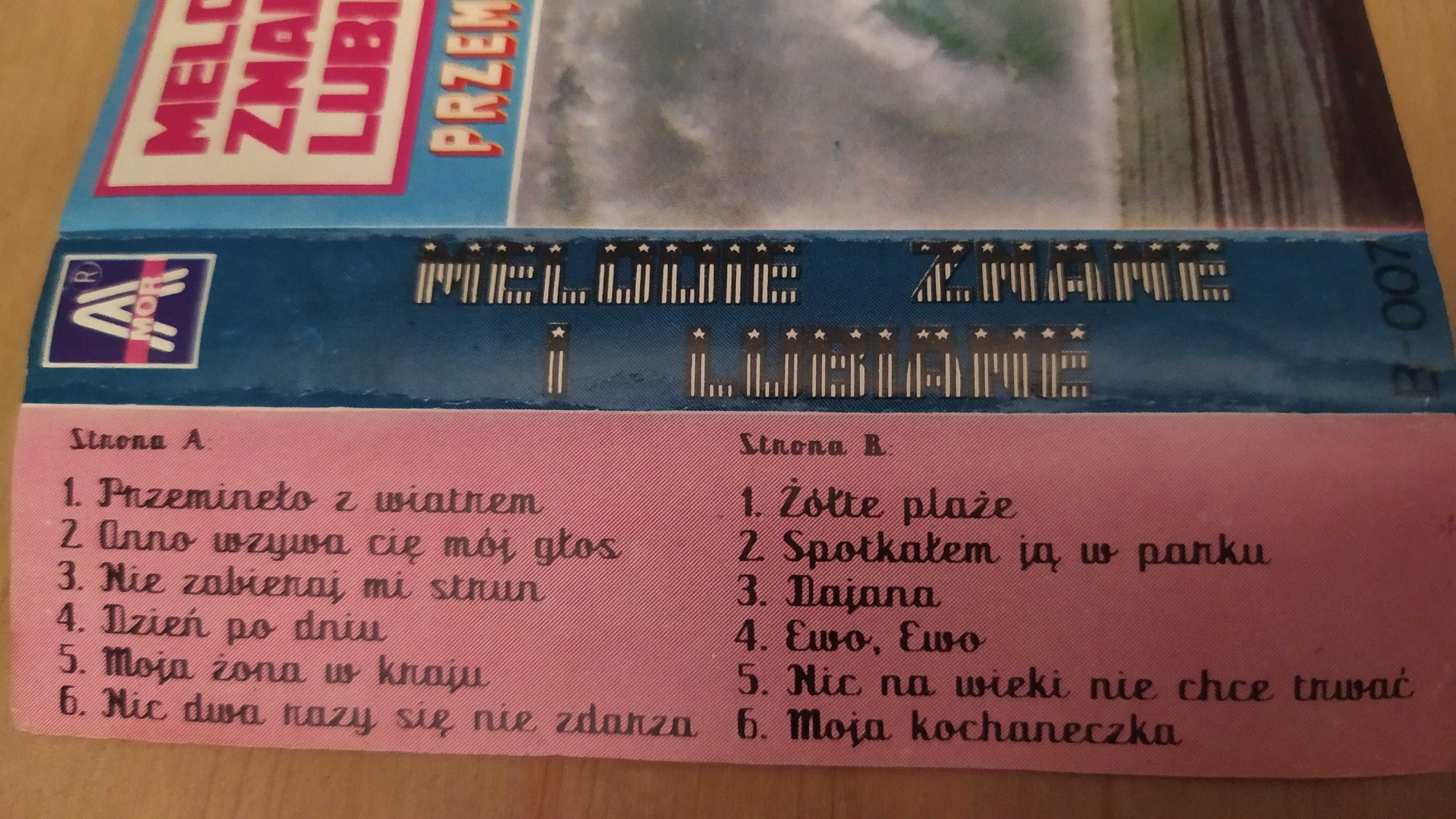 Melodie Znane i Lubiane Przemineło z Wiatrem kaseta MC