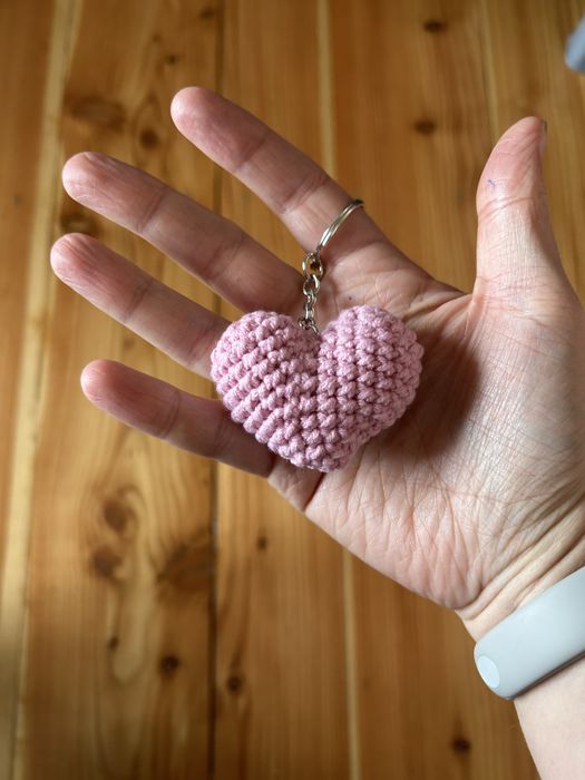 Brelok serce handmade