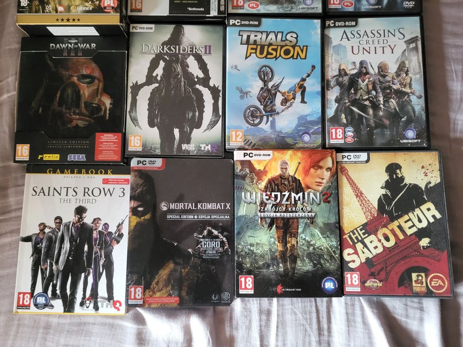 pc folii gry i nowe bez folii 7 zdjęć cena dotyczy tylko mortal