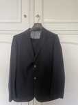 Conjunto de fato formal preto de homem da Sacoor brothers