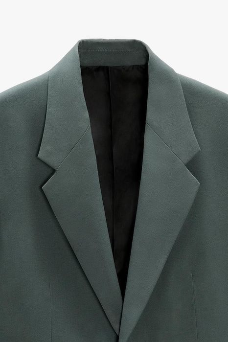 Піджак Zara зеленого смарагдового кольору