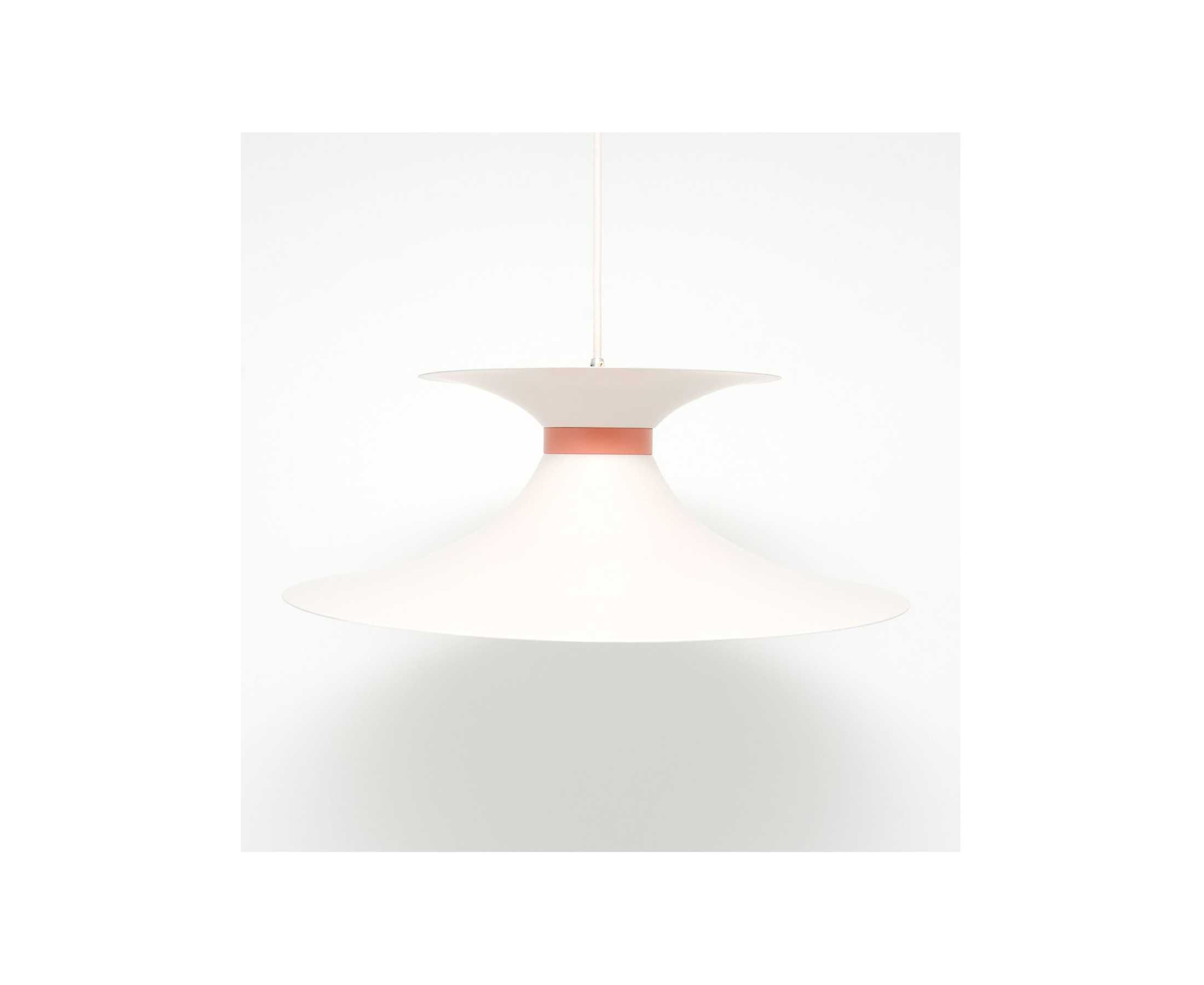 Skandynawska różowa lampa, Dania lata 70'te