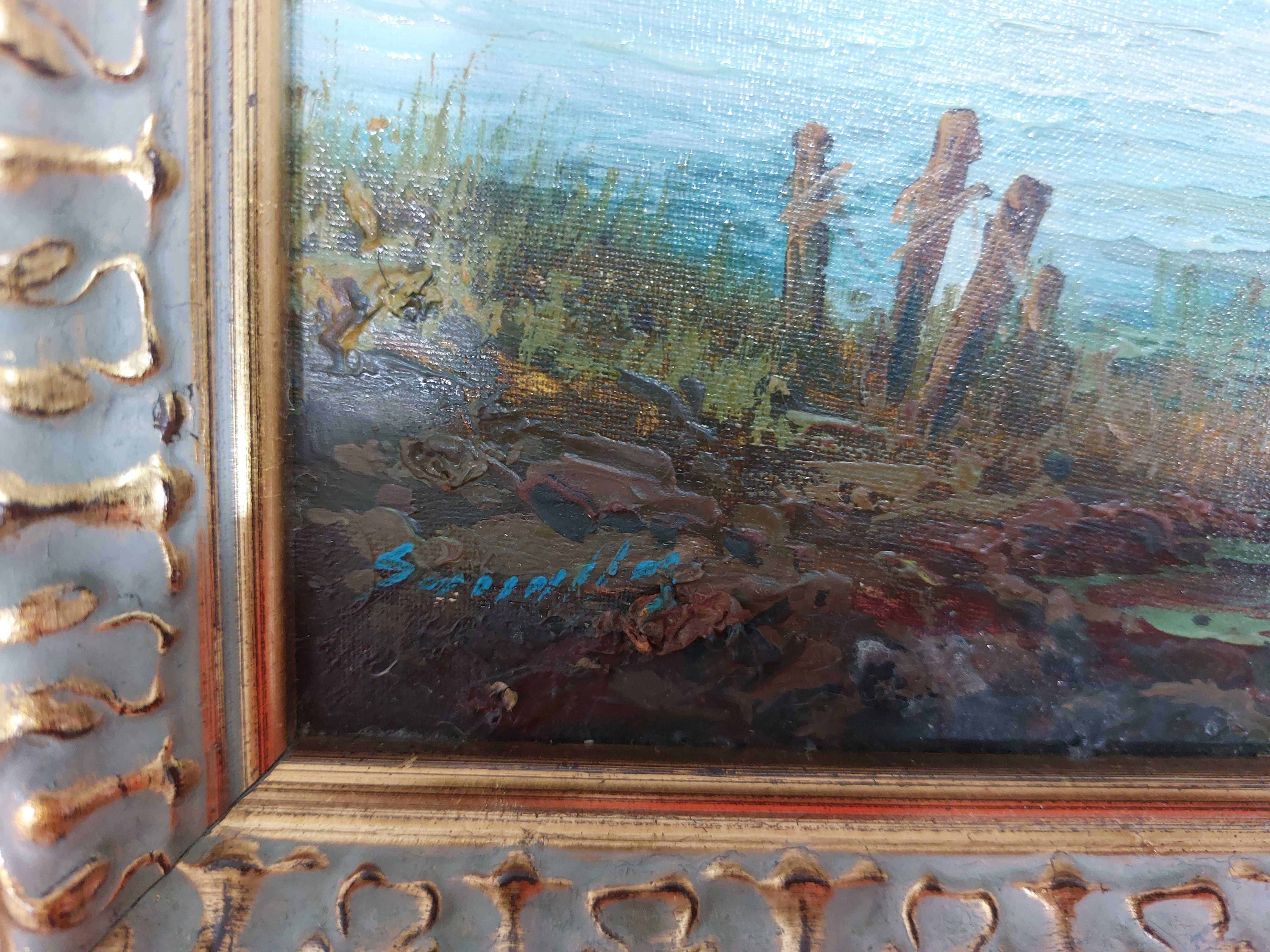Pintura de Serralta - paisagem rural