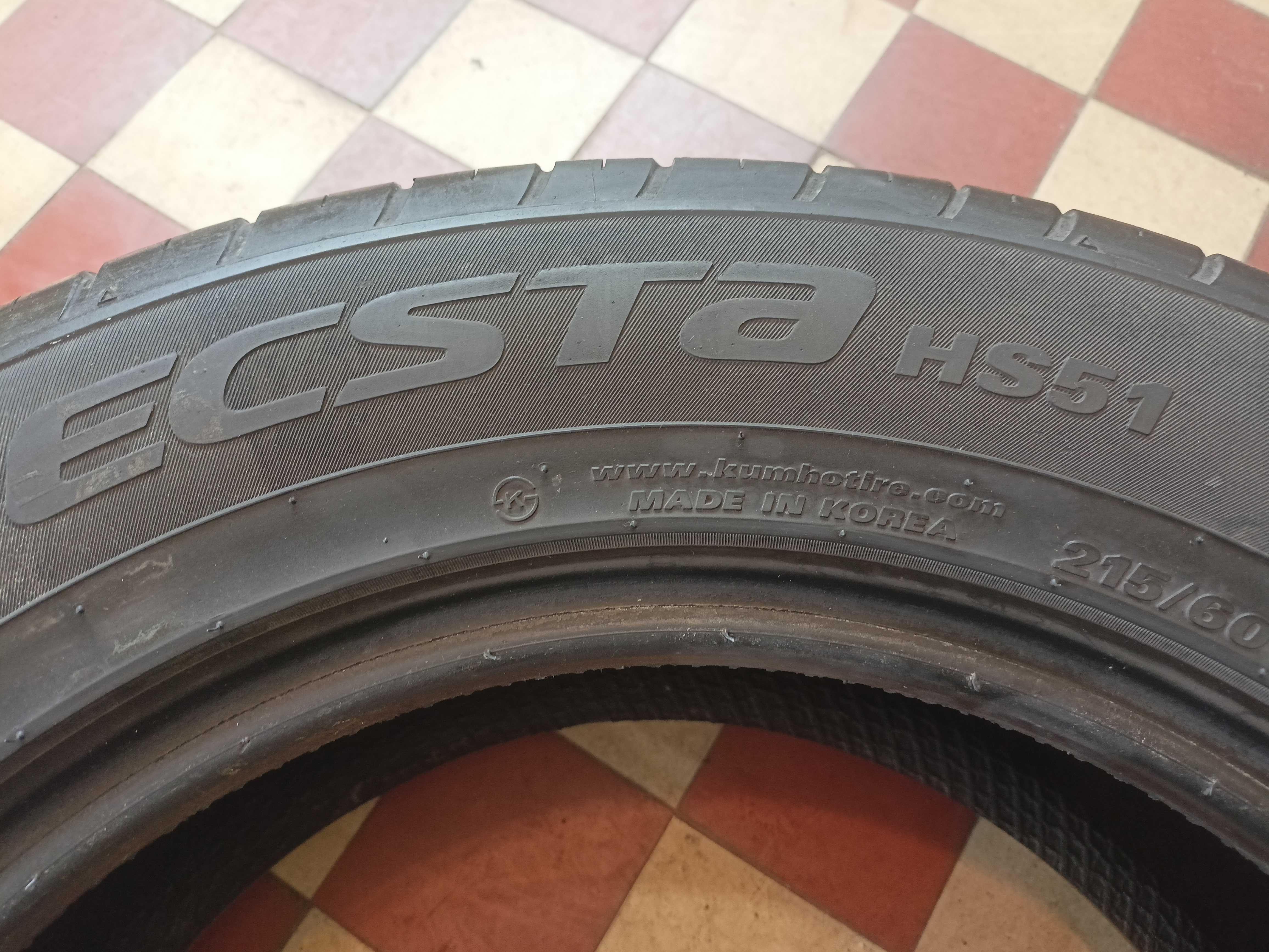 Kumho Ecsta HS51 215/60R16 95V