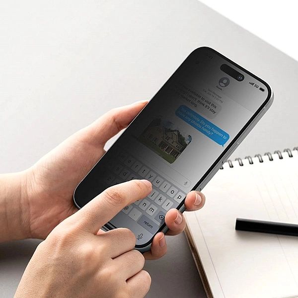 Szklo Prywatyzujące Ringke Easy Slide 2-Pack Iphone 16 Pro Max Privacy