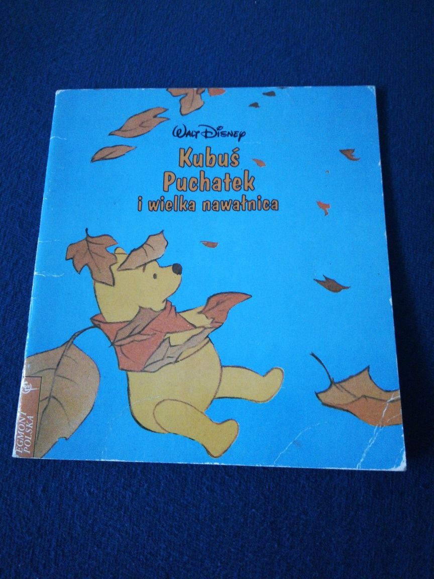 Miniksiążeczka Kubuś Puchatek i wielka nawałnica 1996 rok Disney