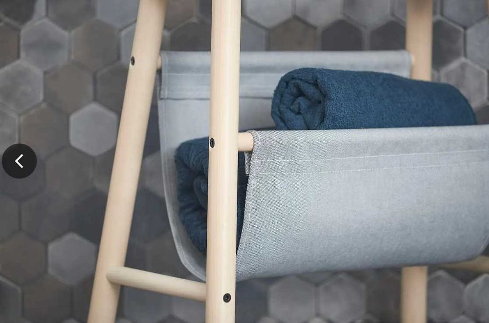 Banco VILTO ikea, porta-revistas, storage stool