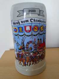 Kufel ceramiczny Oktoberfest 2000